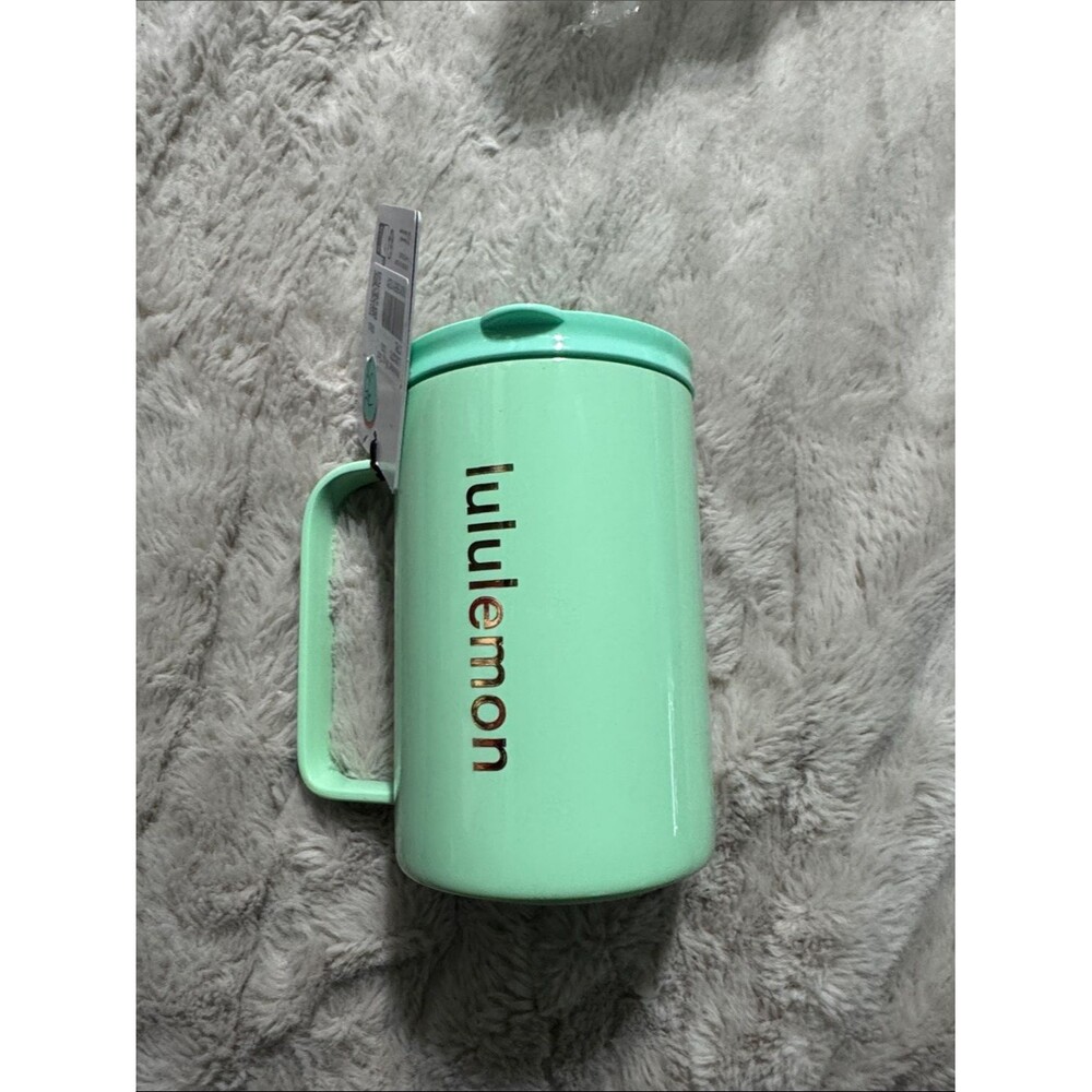 NWT Lululemon Insulated Mug 12oz Citra Lime